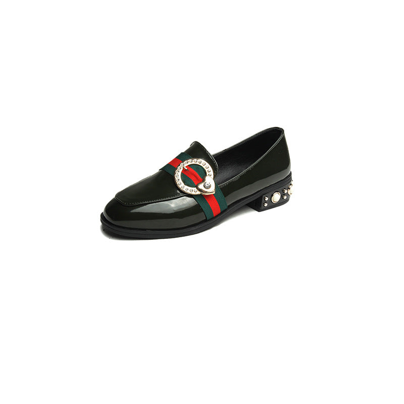 New Round-Toe Mary Jane Slip-On Casual Fashion Women's Shoes 1025090102