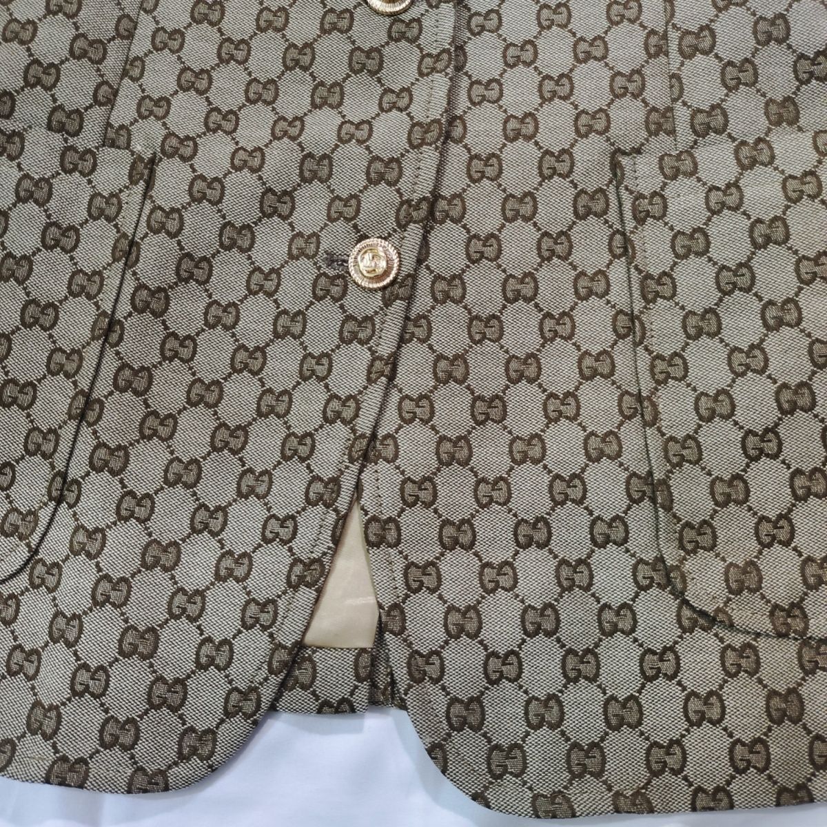 Letter Embroidery Single Row Suit XC0823091101