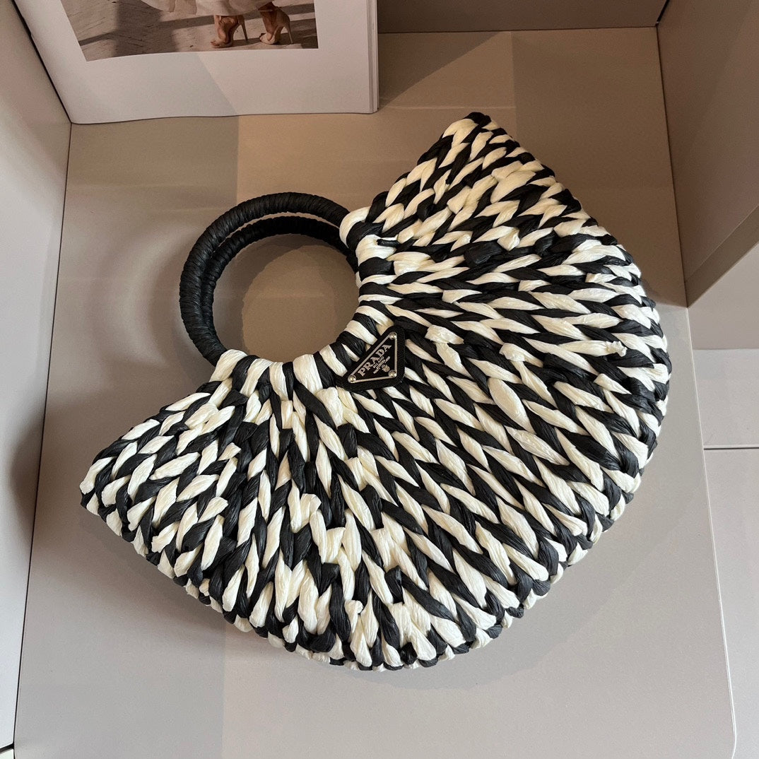 PRD summer fashion woven handbag 0724041113