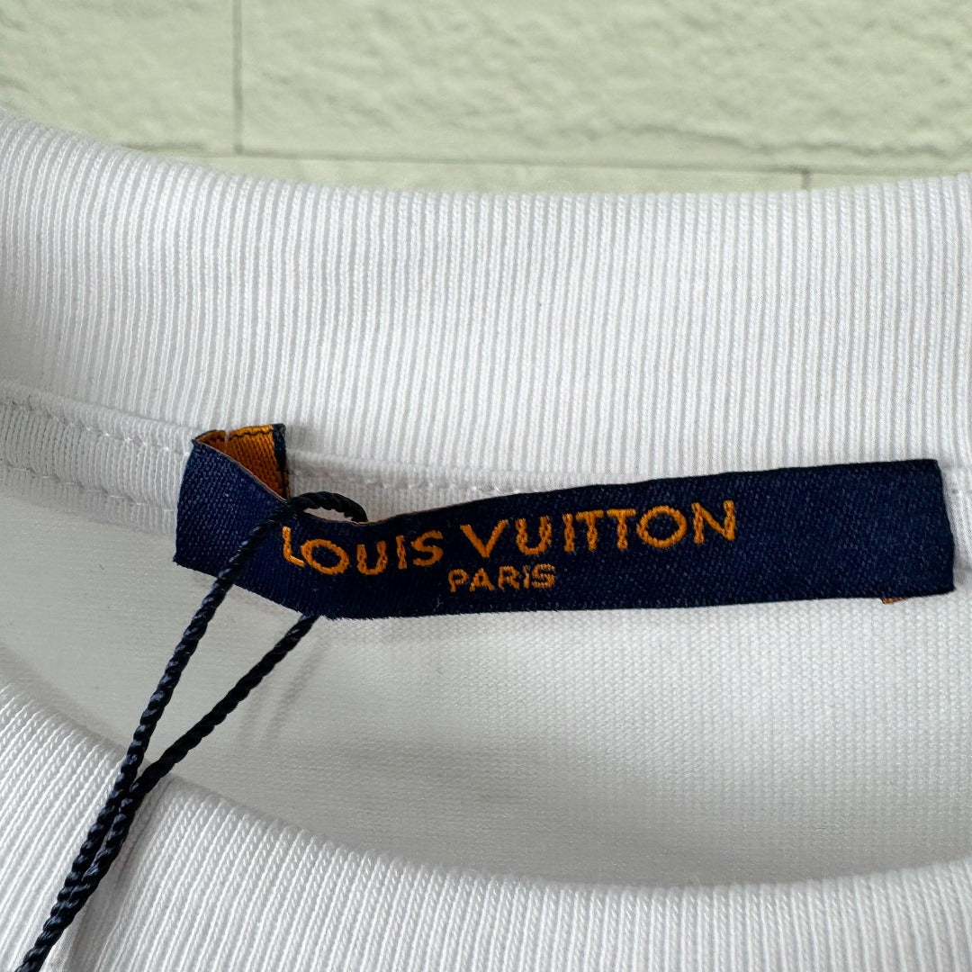 LV Embroidery letters T-shirt 1825060602