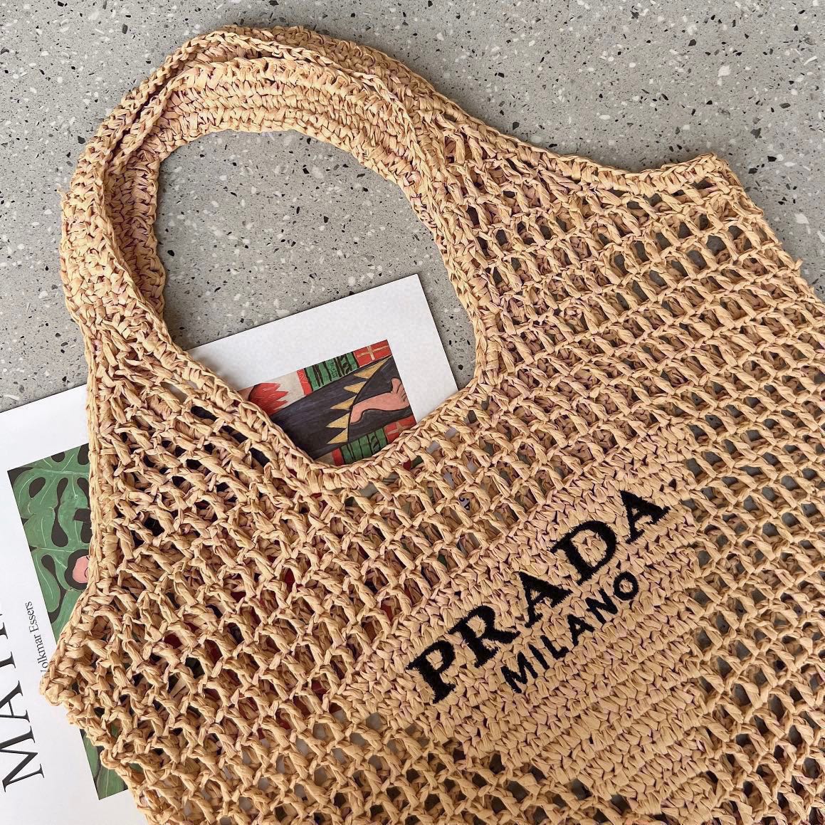 PRD summer fashion beach woven bag 0724041111
