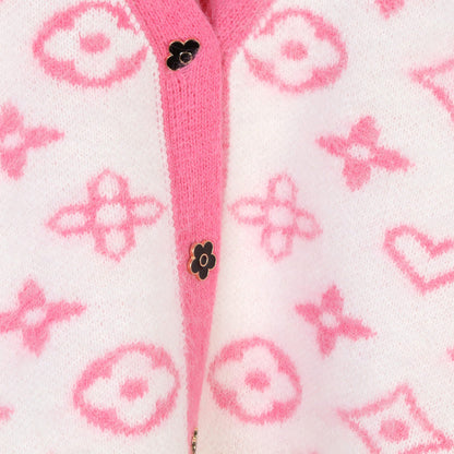 Women's V-Neck Cardigan Sweater 1025090226