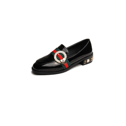 New Round-Toe Mary Jane Slip-On Casual Fashion Women's Shoes 1025090102