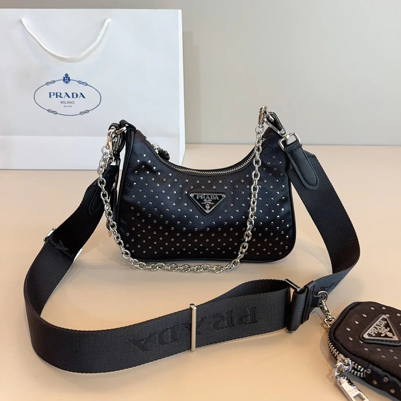 PR hobo 2 in 1 crossbody bag 1025021004
