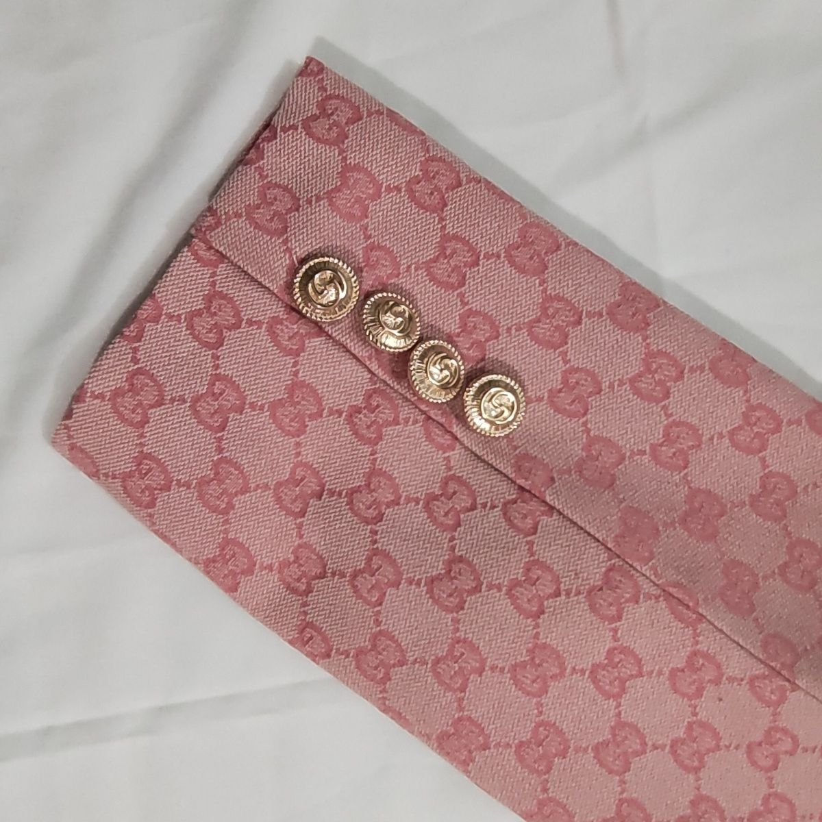 Letter Embroidery Single Row Suit XC0823091101