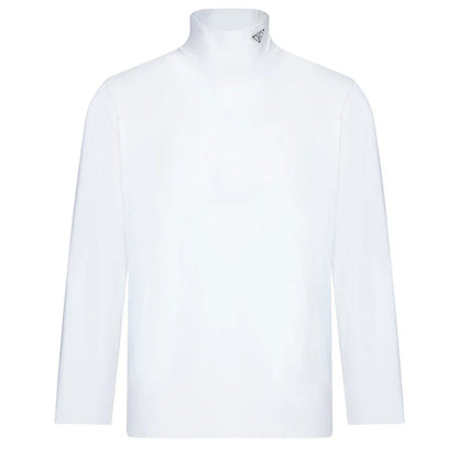 Unisex fashion and versatile high neck base shirt 1024080503