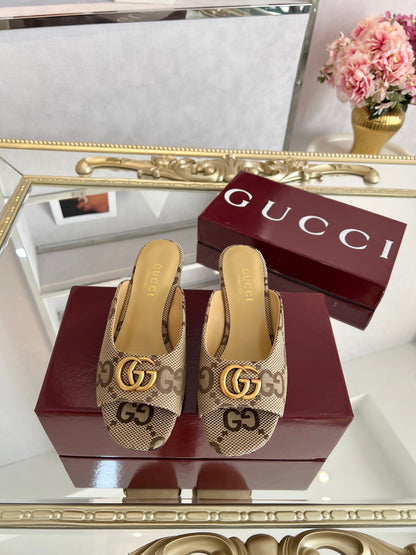 GG Chunky heel slippers 1825061302