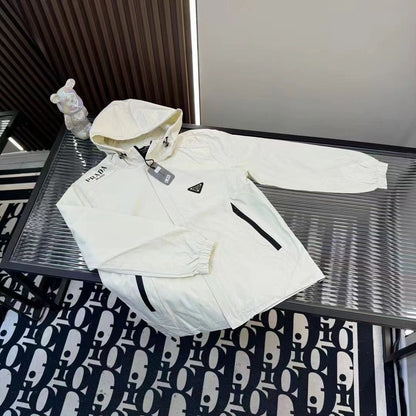 PR Hooded Windbreaker Jacket (Unisex) 1824091002