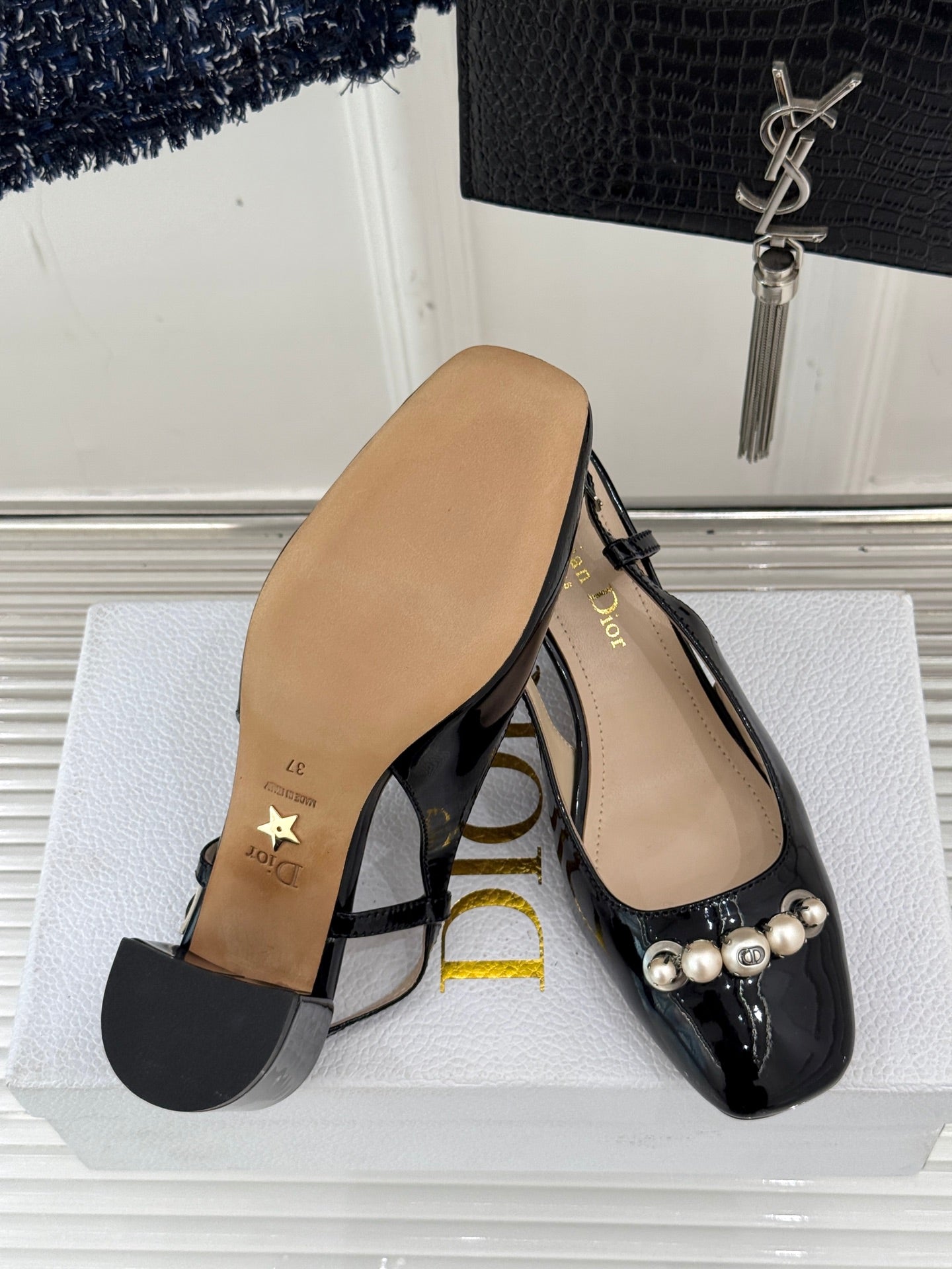 CD Pearl Slingback Pump 1825032402