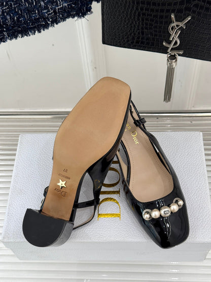 CD Pearl Slingback Pump 1825032402