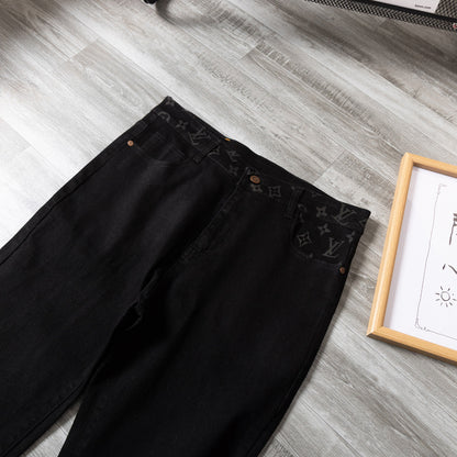 LV Washed stretch jeans 1825051402