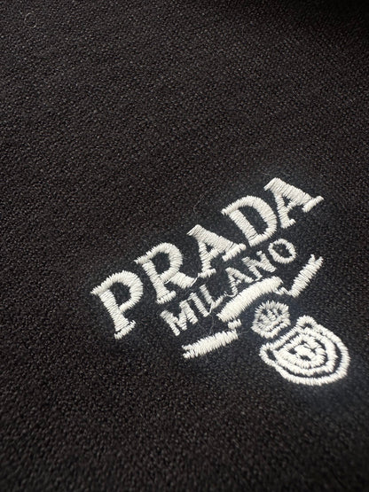 PR Knitted Embroidered Logo Polo 1825061801