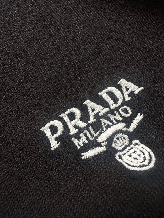 PR Knitted Embroidered Logo Polo 1825061801