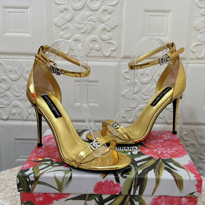 DG buckle high-heeled sandals 1824071605