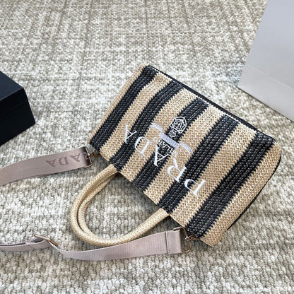 Fashion Lafite Woven Handheld Shoulder Bag 1024070305