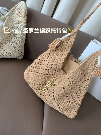 YSL Woven tote 1825042801