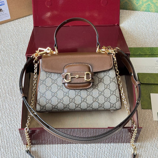 GG 1955 Horsebit Handbag 1825051205