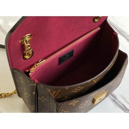 Ladies Fashion Luxury V Logo Tote Bag