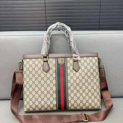 G printed men's bag briefcase handbag computer bag 1824062604