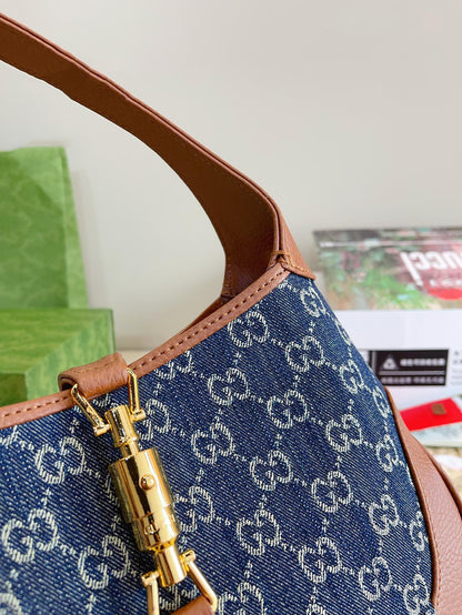 Classic printed Jackie1961 armpit bag 1824042111