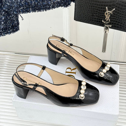 CD Pearl Slingback Pump 1825032402