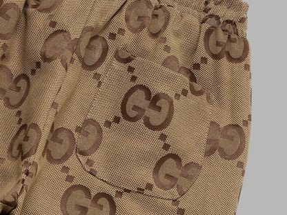 Jacquard all over print trousers XC0823072606