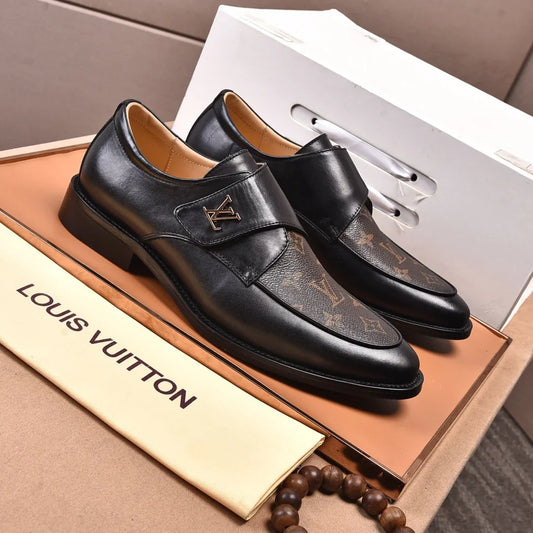 Men's Classic Dress Shoes Black Penny Loafer 1024070915