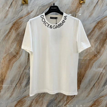 New Simple T-shirt Round Neck Casual Short Sleeve 1024030803