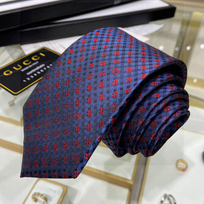 GG four-leaf clover tie 1824060503