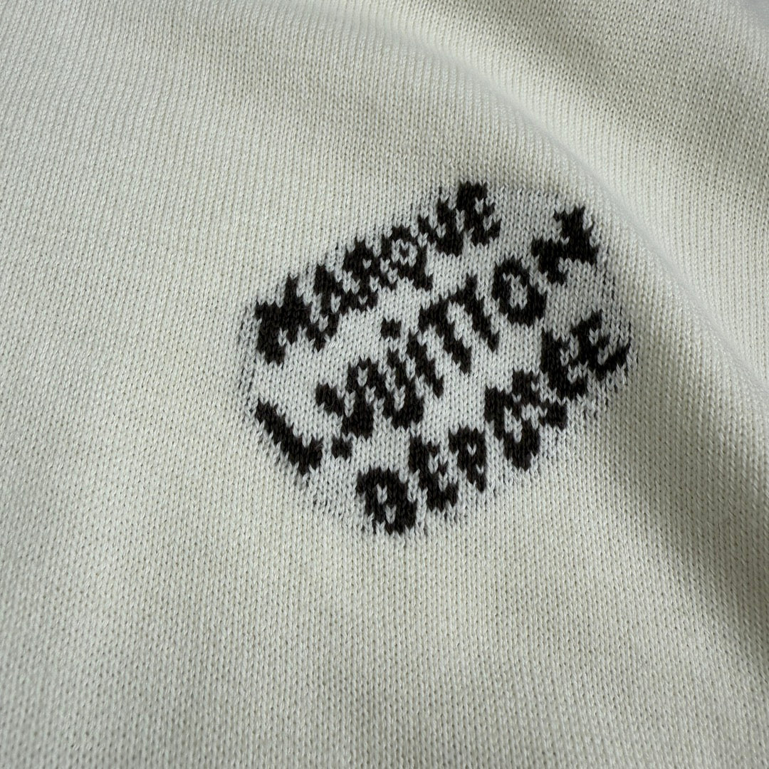 LV  Knitted short-sleeved T-shirt unisex 1825052209