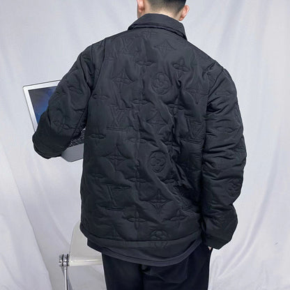 LV Lapel padded jacket 1824092901