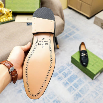 Men's Fashionable Classic Printed Loafers 0724011506