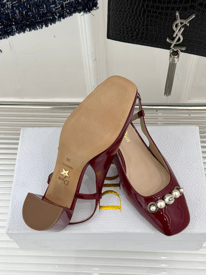 CD Pearl Slingback Pump 1825032402