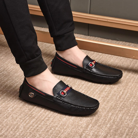 Luxury Old Flower Men's Loafers 1025060510