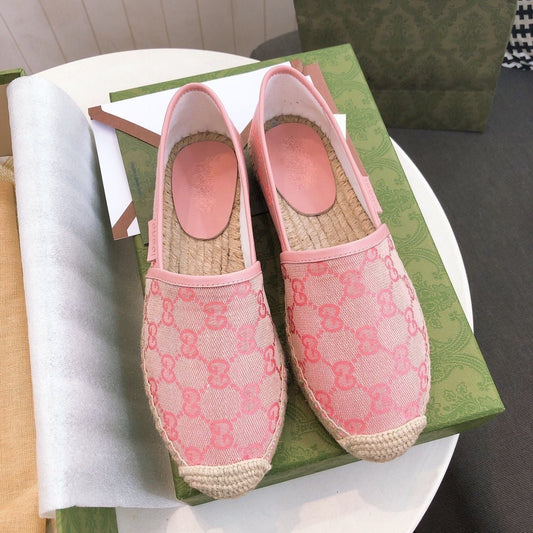G Fashion trend grass woven shoes  PD12052402