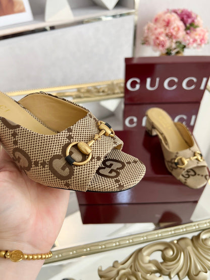 GG Chunky heel slippers 1825061302