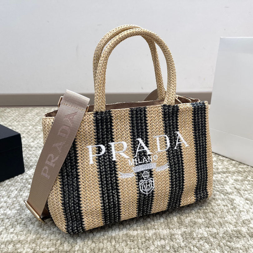 Fashion Lafite Woven Handheld Shoulder Bag 1024070305