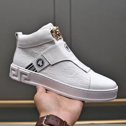 New Fashion Printed High Top Shoes 1023121523