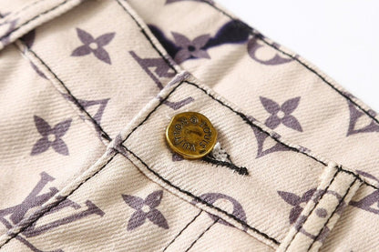 Bonfire All Over Print Jeans 0823121102