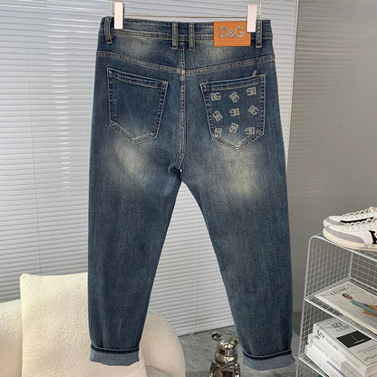 New Fashion Versatile Thin Jeans 1024060417