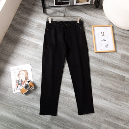 LV Washed stretch jeans 1825051402