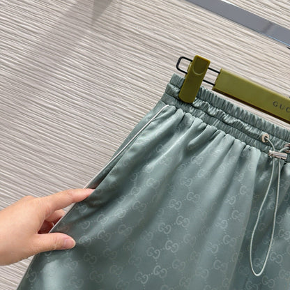 GG Short sleeve + short skirt suit 1825052216