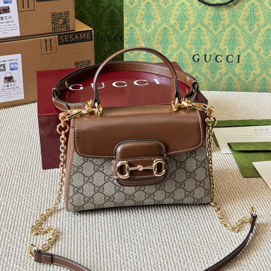 GG 1955 Horsebit Handbag 1825051205
