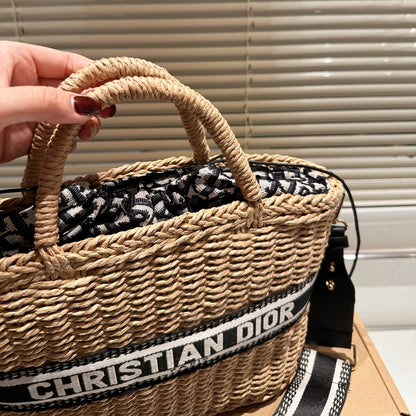 D straw basket bag 1824040205