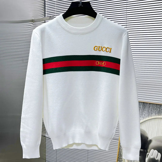 New wool blend round neck long sleeve jumper 1024122010