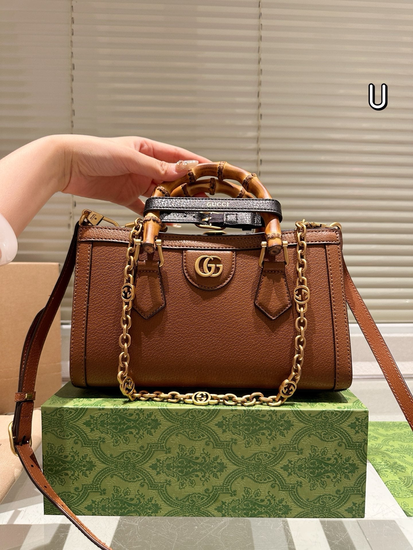 GG Diana Bamboo Handbag(26*16) 1825062304