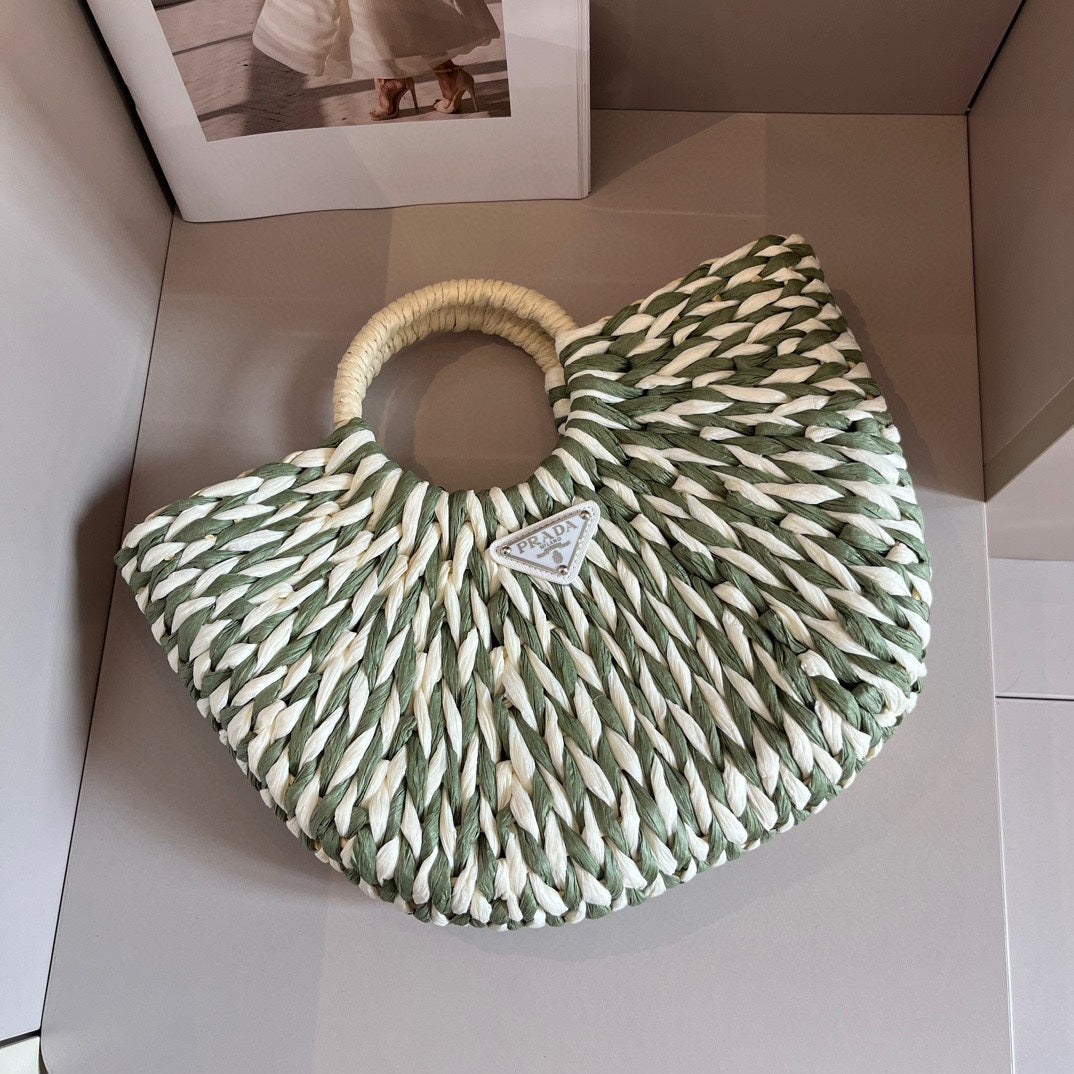 PRD summer fashion woven handbag 0724041113