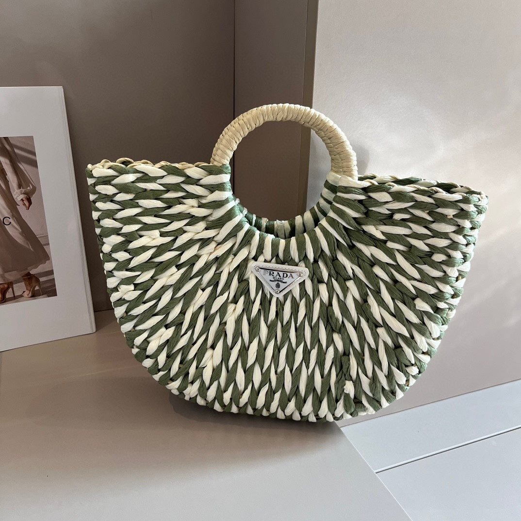 PRD summer fashion woven handbag 0724041113