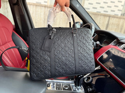 LV Embossed Briefcase 1825040810