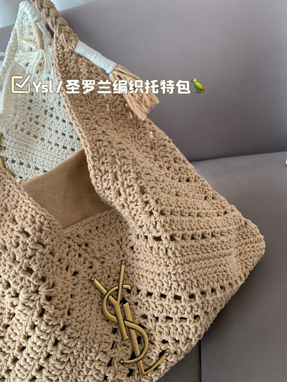 YSL Woven tote 1825042801